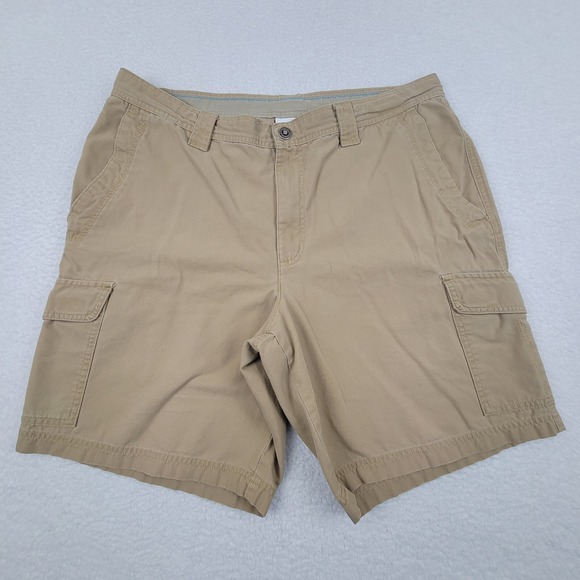 Columbia Other - Columbia Omni-Shade Shorts Mens‎ 38w 10L Measures 37 x 9" Khaki Cotton Hiking